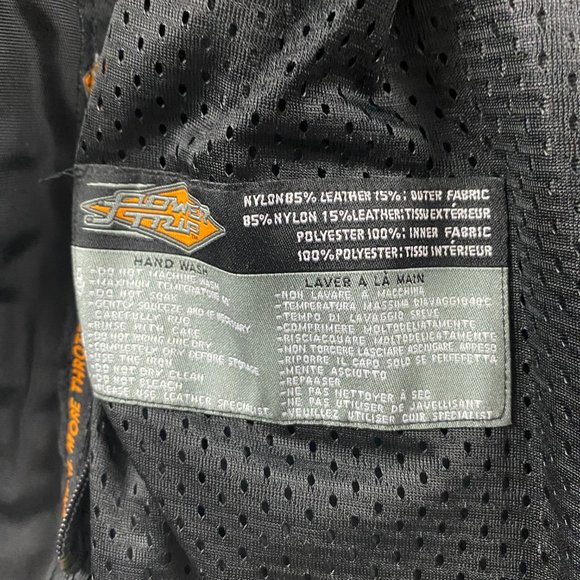 Power Trip Chris Carr Armored Motorcycle Jacket Men's Small Black - Picture 10 of 16